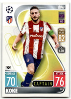 Koke 2021 2022 Topps Match Attax UEFA Champions League Series Mint Card #202