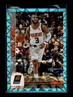 Chris Paul 2022 2023 Panini NBA Hoops Tribute Teal Explosion Series Mint Card #288
