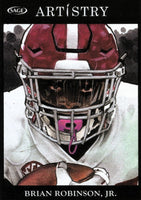 Brian Robinson Jr 2022 SAGE Artistry Portrait Series Mint Rookie Card #105