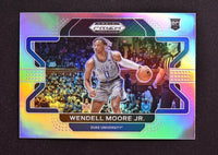 Wendell Moore Jr 2022 2023 Panini Prizm Draft Picks Variation Series Mint Rookie Card #76