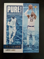 Lebron James 2021 2022 Panini Hoops Pure Players Series Mint Card #4