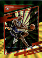 Kyle Kuzma 2021 2022 Panini Donruss Green and Yellow Laser Series Mint Card #166