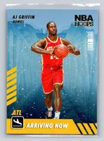 AJ Griffin 2022 2023 Panini Hoops Arriving Now Series Mint Rookie Card #16