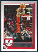 Damian Lillard 2022 2023 Hoops Basketball Series Mint Card #208