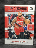 Damian Lillard 2022 2023 Panini Donruss Franchise Features Series Mint Card #19