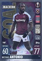 Michail Antonio 2021 2022 Topps Match Attax Goal Machine Series Mint Card #115