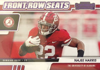 Najee Harris 2021 Panini Contenders Draft Picks Front Row Seats PURPLE Series Mint ROOKIE Card #19
