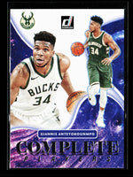 Giannis Antetokounmpo 2021 2022 Donruss Complete Players Series Mint Insert Card #9