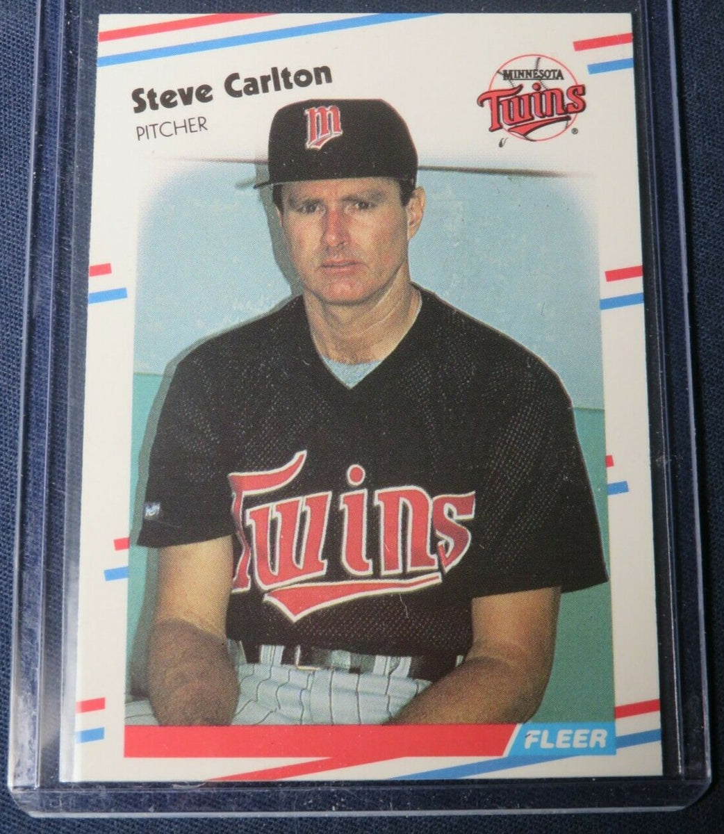 Steve Carlton 1988 Fleer Glossy Series Mint Card 7 The Strictly Mint