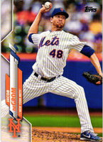 Jacob deGrom 2020 Topps Limited Edition Card #NYM-2 Found Exclusively in the Mets Team Set