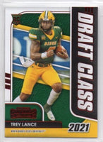 Trey Lance 2021 Playoff Contenders Draft Picks Draft Class Series Mint ROOKIE Card #7