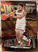 Johnny Davis 2022 2023 Panini Prizm Draft Picks Instant Impact Series Mint Card #II-JO