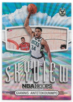 Giannis Antetokounmpo 2022 2023 Panini NBA Hoops Skyview Series Mint Card #3