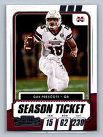 Dak Prescott 2021 Panini Contenders Draft Season Ticket Series Mint Card #24
