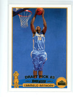 Carmelo Anthony 2003 2004 Topps Collection Gold Foil Series Mint Rookie Card #223