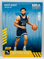 David Roddy 2022 2023 Panini Hoops Arriving Now Series Mint Rookie Card #23