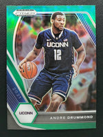 Andre Drummond 2021 2022 Panini Prizm Draft Picks Green Series Mint Card #92