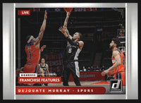Dejounte Murray 2021 2022 Panini Donruss Franchise Features Series Mint Card #27