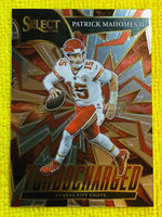 Patrick Mahomes II 2021 Panini Select Turbocharged Series Mint Card #TUR-14