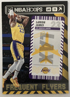 Lebron James 2021 2022 NBA Hoops Frequent Flyers Series Mint Card #13