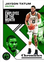 Jayson Tatum 2019 2020 Panini Chronicles Employee Of The Month Series Mint Card #4