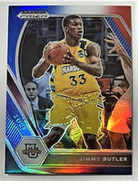 Jimmy Butler 2021 2022 Panini Prizm Draft Picks Red White Blue Prizm Series Mint Card #66