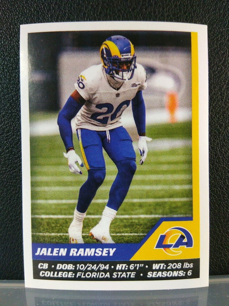 Jalen Ramsey 2022 Panini NFL Sticker & Card Collection #521