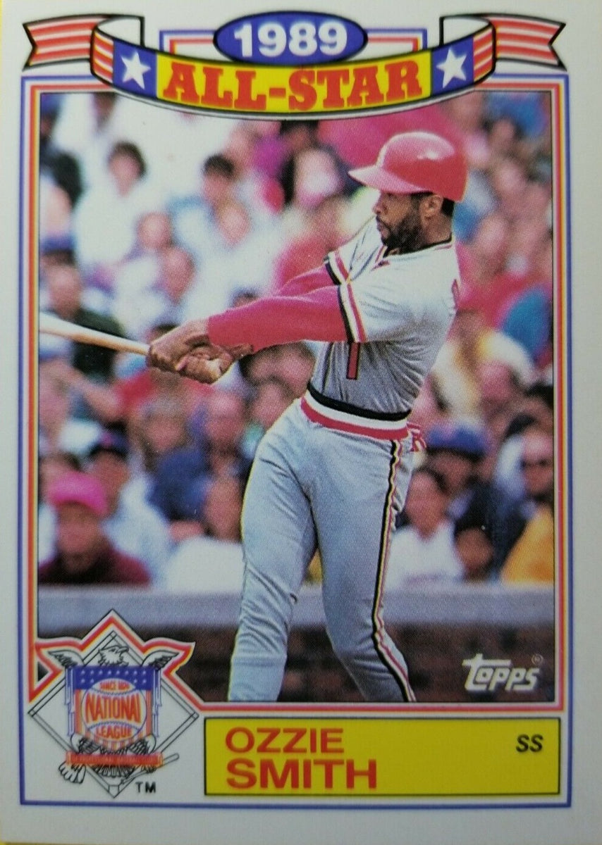 Ozzie Smith 1989 Topps 1988 All Star Game Commemorative Series