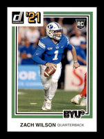 Zach Wilson 2021 Panini Chronicles Draft Picks Donruss Retro Series Mint ROOKIE Card #1