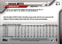 Mookie Betts 2020 Topps Limited Edition Card #AL-4 Found Exclusively in the All-Star Team Set