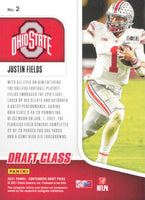 Justin Fields 2021 Playoff Contenders Draft Picks Draft Class Series Mint ROOKIE Card #2