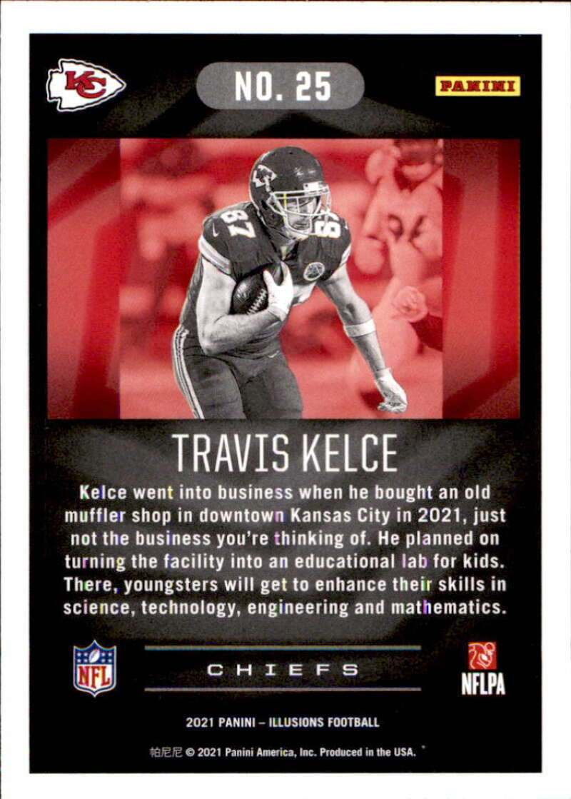 2021 PANINI CHRONICLES TRAVIS KELCE KANSAS CITY CHIEFS #56 MINT