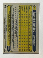 Wander Franco 2022 Topps Chrome 1987 35th Anniversary Refractor Series Mint Rookie Card #87BC-13