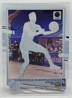 Stephen Curry 2020 2021 Panini Donruss Clearly Gold Parallel Series Mint Card #19