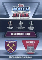 Michail Antonio 2021 2022 Topps Match Attax Goal Machine Series Mint Card #115