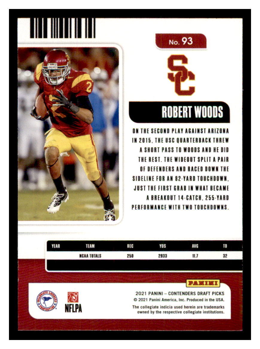 Robert Woods Rookie Card 2013 NFL Panini Absolute Silver Prizm 