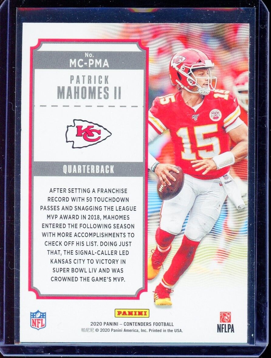 NFL Super Bowl LIV MVP - Patrick Mahomes II Poster 