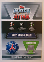 Keylor Navas 2021 2022 Topps Match Attax Super Saver Series Mint Card #137