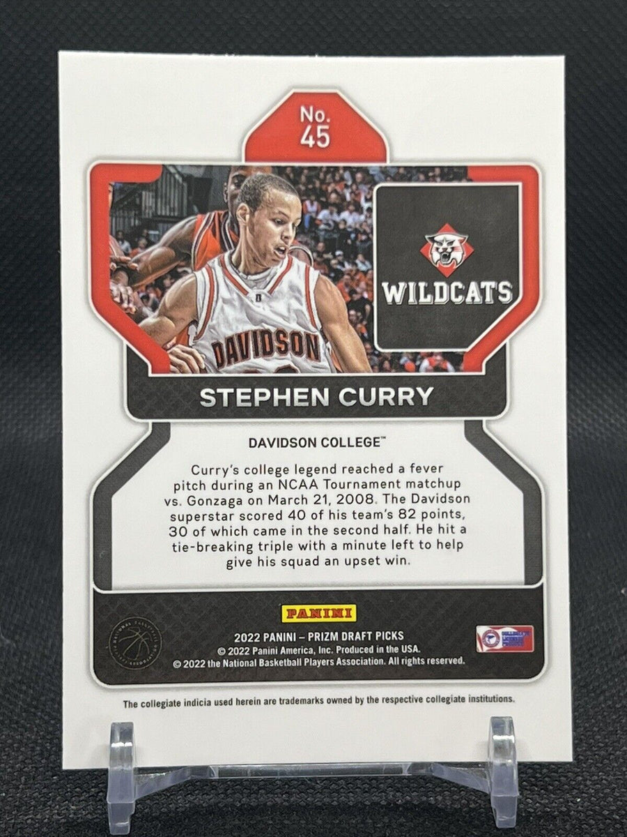 2022-23 Prizm Draft Picks Basketball Base Hyper #45 Stephen Curry