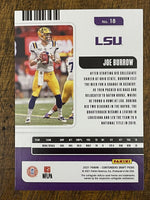Joe Burrow 2021 Panini Contenders Draft Picks Season Ticket Series Mint Card #18