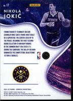 Nikola Jokic 2021 2022 Donruss Complete Players Series Mint Insert Card #17