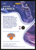 Julius Randle 2021 2022 Donruss Complete Players Series Mint Insert Card #16