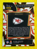 Patrick Mahomes II 2021 Panini Select Turbocharged Series Mint Card #TUR-14