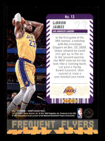 Lebron James 2021 2022 NBA Hoops Frequent Flyers Series Mint Card #13