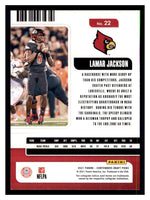 Lamar Jackson 2021 Panini Contenders Draft Season Ticket Series Mint Card #22