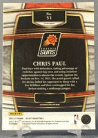 Chris Paul 2021 2022 Panini Select Concourse Blue Shimmer Prizm Series Mint Card #51