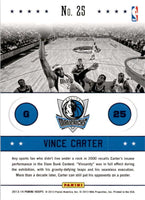 Vince Carter 2013 2014 Panini Hoops Above the Rim Series Mint Card #25
