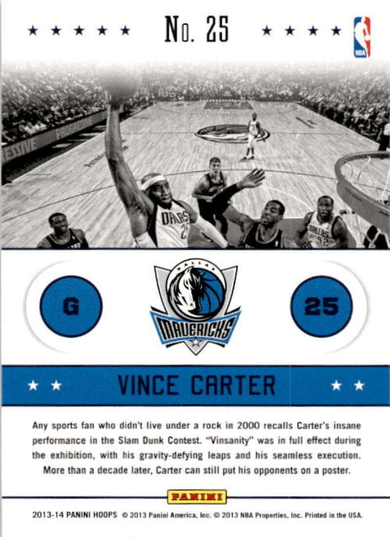 Vince Carter 2013 2014 Panini Hoops Above the Rim Series Mint Card