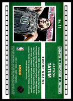 Jayson Tatum 2021 2022 Panini NBA Hoops Lights Camera Action Series Mint Card #11