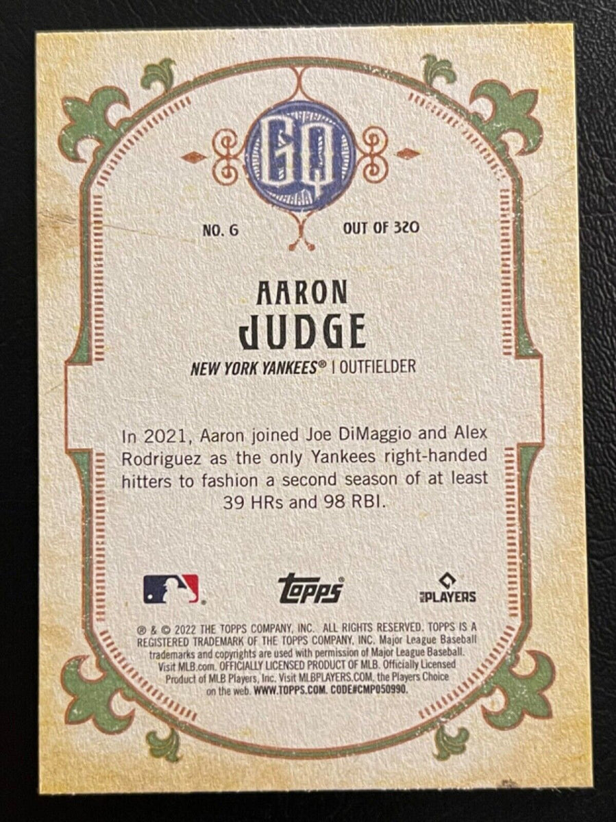 2021 Topps Gypsy Queen Captains Mini #CM-AJ Aaron Judge Yankees